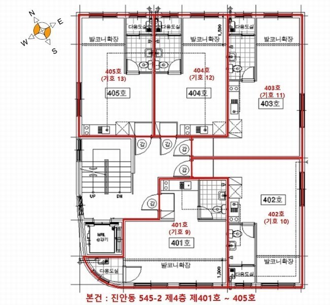 2024타경79455 경기도 화성시 떡전골로 138, 구분건물 4층 403호 다세대(빌라)[공급10평형] 경매 이미지