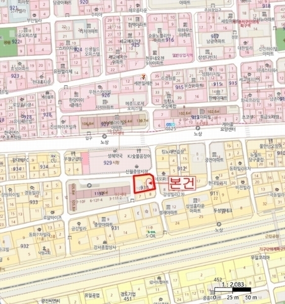 2024타경135056 서울특별시 강서구 국회대로 71-15, 혜성팰리스 1동 3층 302호 다세대(빌라)[공급10평형] 경매 이미지