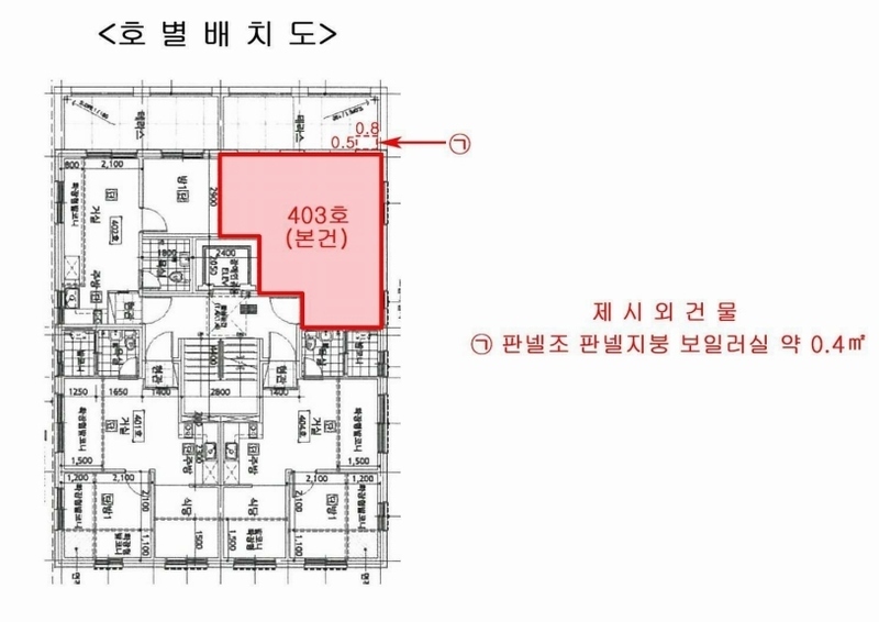 2024타경135612 서울특별시 금천구 독산로50마길 5-6, 다온캐슬 4층 403호 다세대(빌라) 경매 이미지