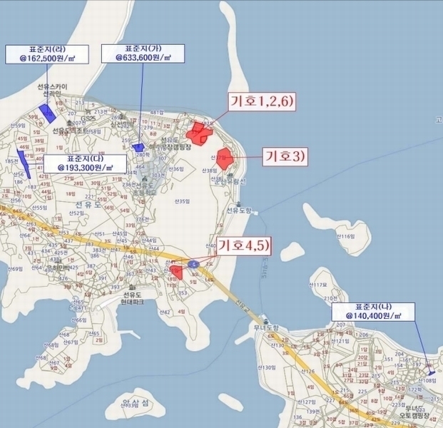 2024타경3853 전북특별자치도 군산시 옥도면 선유도리 337-1 농지 경매 이미지