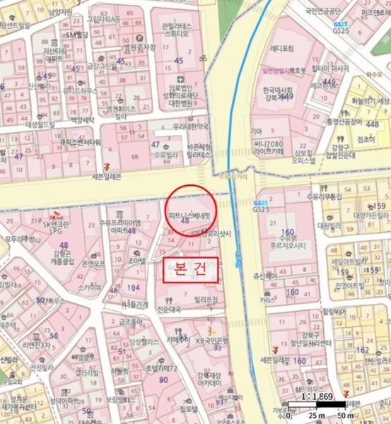 2025타경13106 서울특별시 강북구 수유동 48-1 오피스텔 경매 이미지