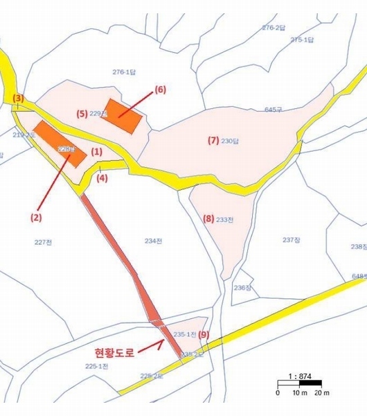 2025타경41848 경기도 안성시 삼죽면 진촌리 230 농지 경매 이미지
