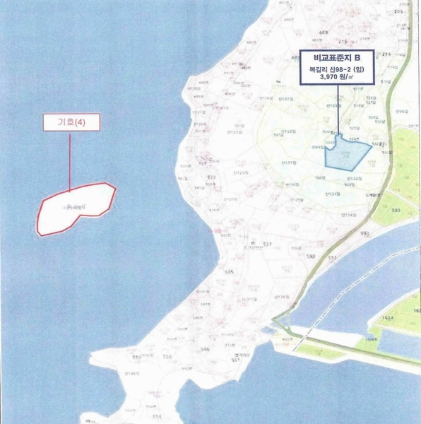 2025타경446 전라남도 무안군 청계면 복길리 산148 임야 경매 이미지