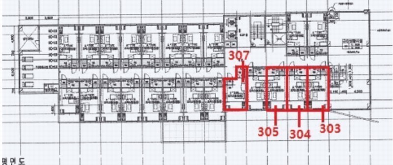 2025타경21805 부산광역시 부산진구 엄광로 37, 개금인제빌리지 3층 305호 오피스텔[계약16평형] 경매 이미지