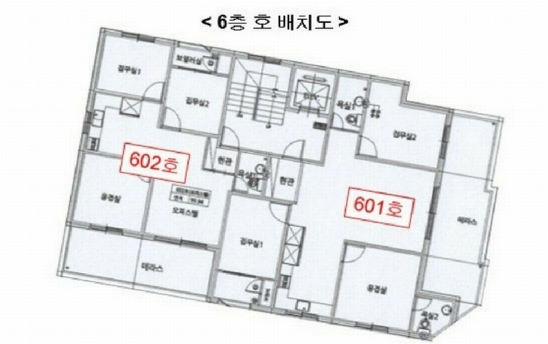 2024타경12049 경기도 오산시 성호대로50번길 4-2, 스카이캐슬 6층 602호 오피스텔 경매 이미지
