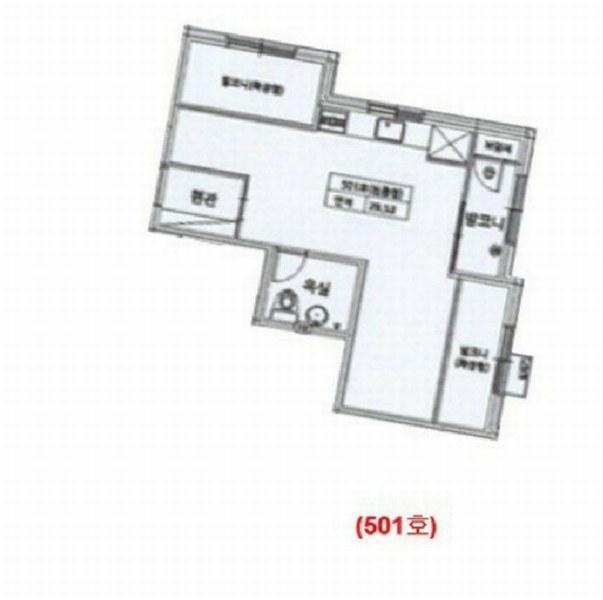 2024타경12049 경기도 오산시 성호대로50번길 4-2, 스카이캐슬 5층 501호 다세대(빌라)[공급10평형] 경매 이미지