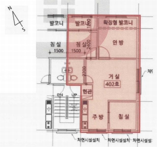 2024타경142450 서울특별시 강서구 까치산로 180-14, 미래스타빌 4층 402호 다세대(빌라)[공급16평형] 경매 이미지