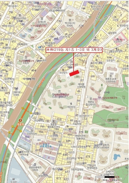 2025타경21808 부산광역시 동래구 동래로57번길 94, 힐스테이트명륜트라디움 219동 지1층 1-4호 근린상가 경매 이미지