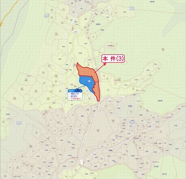 2025타경20282 충청남도 공주시 유구읍 세동리 106 농지 경매 이미지