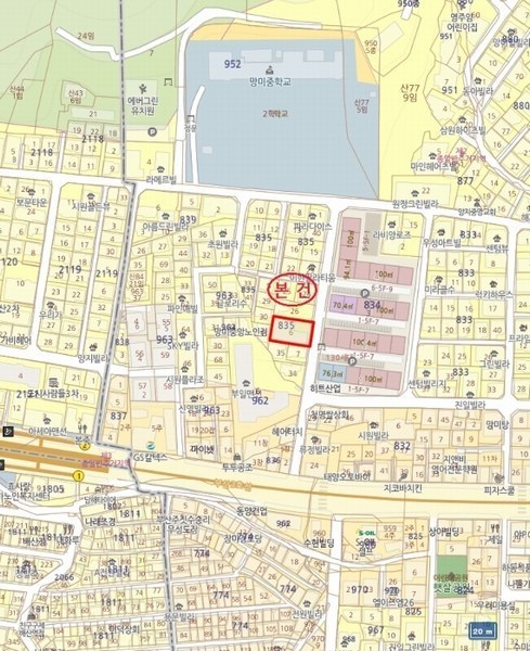 2024타경257 부산광역시 수영구 연수로249번길 21, 망미디아이리더스 6층 604호 다세대(빌라)[공급8평형] 경매 이미지