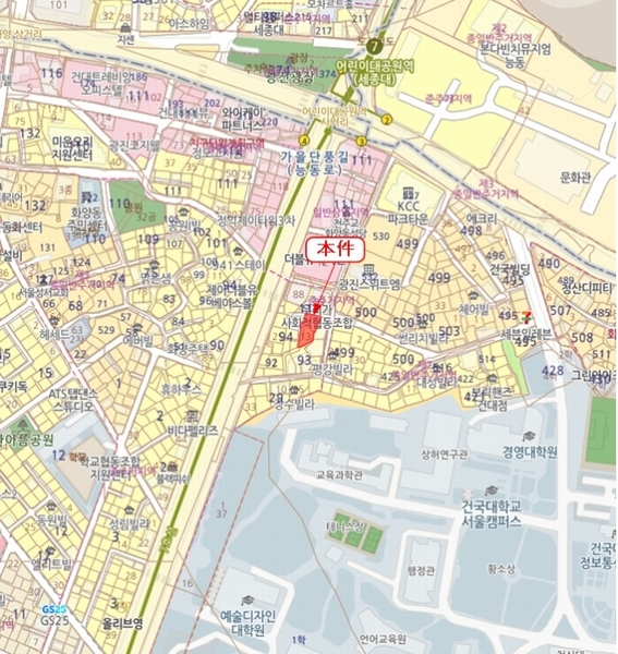 2024타경55638 서울특별시 광진구 광나루로20길 36-3, 엘리시아1차 14층 1401호 다세대(빌라) 경매 이미지
