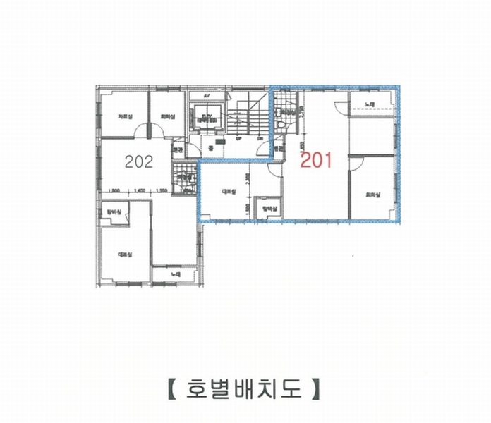 2024타경62292 서울특별시 강동구 구천면로47가길 14-13, 한솔빌리지 101동 2층 201호 근린상가 경매 이미지