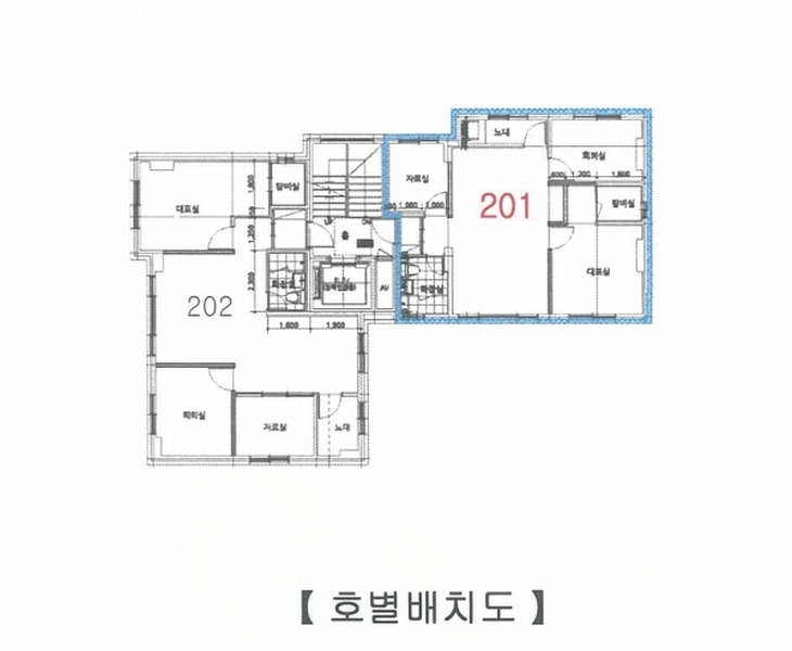2024타경62292 서울특별시 강동구 구천면로47가길 14-13, 한솔빌리지 102동 2층 201호 근린상가 경매 이미지
