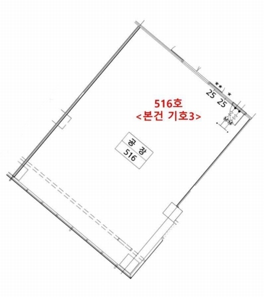 2025타경6222 경기도 파주시 가람로116번길 107, 운정한강듀클래스 5층 516호 아파트형공장 경매 이미지