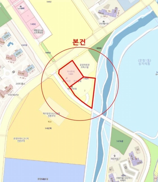 2025타경6222 경기도 파주시 가람로116번길 107, 운정한강듀클래스 5층 515호 아파트형공장 경매 이미지
