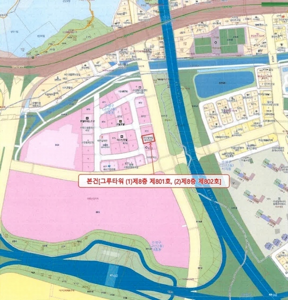 2025타경8822 대구광역시 수성구 알파시티1로 30, 그루타워 1동 8층 801호 근린상가 경매 이미지