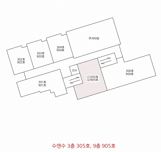 2025타경8145 제주특별자치도 서귀포시 중앙로71번길 15-5, 수앤수 3층 305호 오피스텔[계약25평형] 경매 이미지