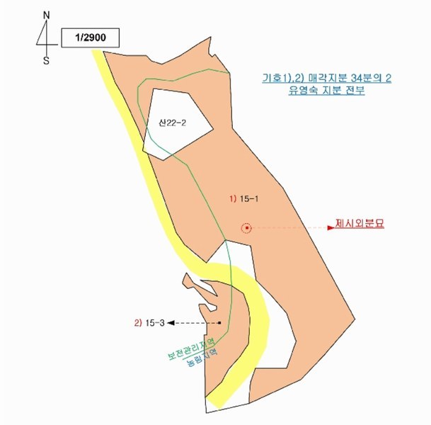 2025타경20290 충청남도 청양군 대치면 형산리 15-1 임야 경매 이미지