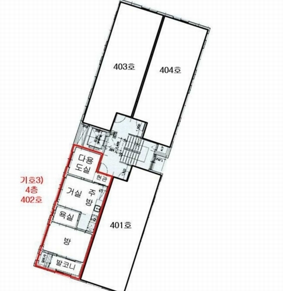 2025타경51324 서울특별시 강동구 상암로 72-15, 신주리버빌 4층 402호 다세대(빌라) 경매 이미지