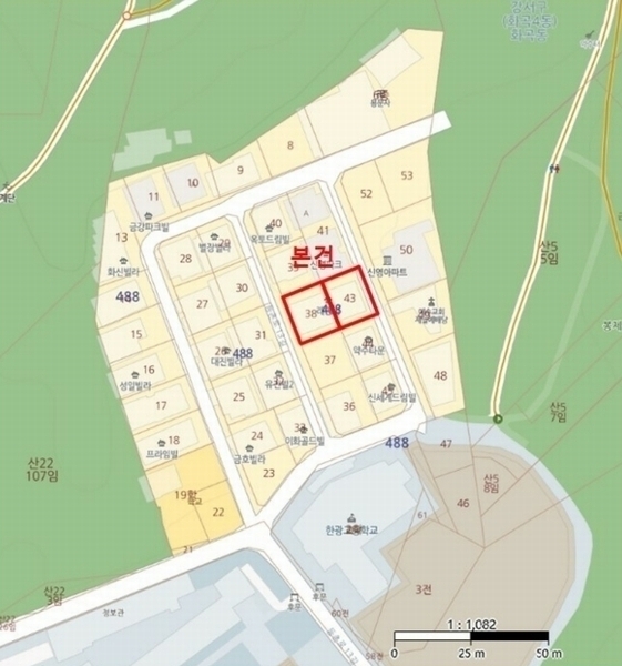 2024타경149819 서울특별시 강서구 등촌로13길 170-8, 래안빌 5층 503호 다세대(빌라)[공급15평형] 경매 이미지
