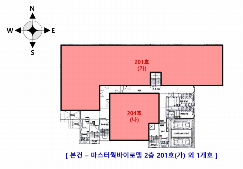 2025타경33970 경기도 부천시 원미구 부천로 58, 마스터웍바이로뎀 2층 204호 근린상가 경매 이미지