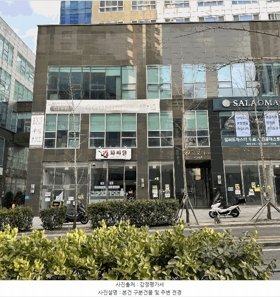 2025타경54286 경기도 화성시 동탄대로 557-9, 우성르보아시티 1층 에이동(오피스텔동) 112호 근린상가 경매 이미지
