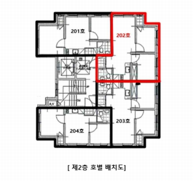 2025타경7530 서울특별시 강서구 화곡로42길 31, 케이오피스텔1차 2층 202호 오피스텔 경매 이미지