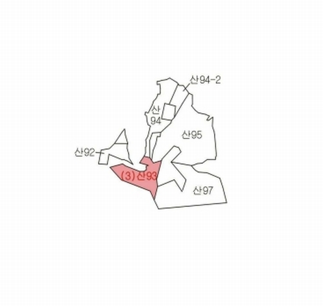 2024타경124011 경상북도 영천시 금호읍 구암리 산93 임야 경매 이미지