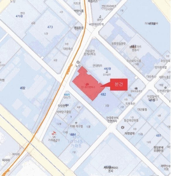 2025타경1095 인천광역시 서구 백범로630번길 16, 가좌타워지식산업센터 5층 505호 아파트형공장 경매 이미지