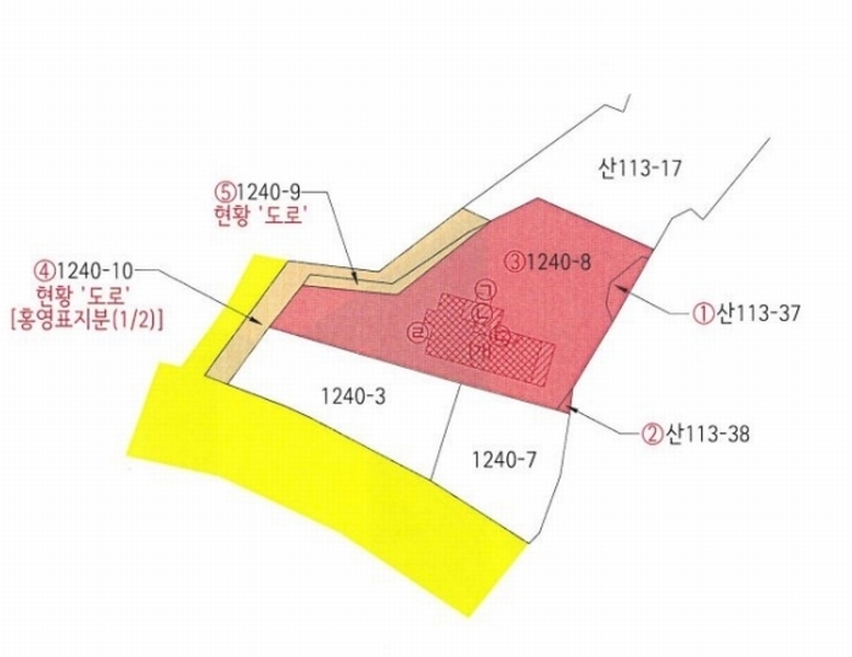 2025타경8526 경상북도 영천시 오미동 산113-37 근린시설 경매 이미지