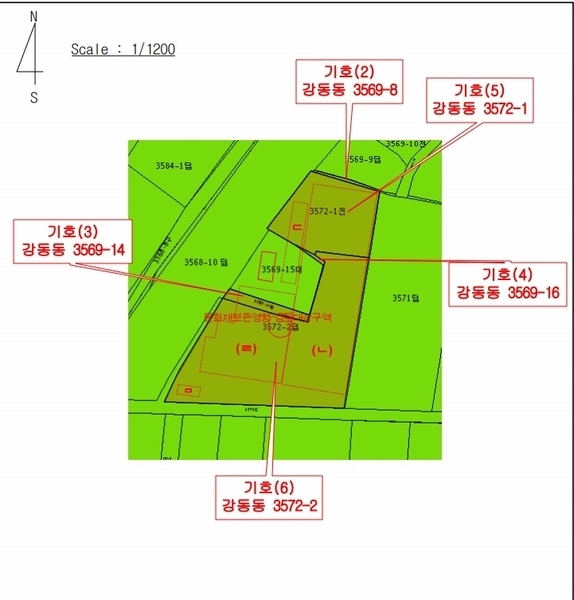 2024타경102449 부산광역시 강서구 강동동 3569-8 농지 경매 이미지