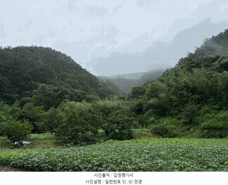 2025타경33468 전라남도 화순군 동복면 가수리 445 농지 경매 이미지