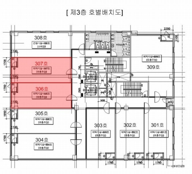 2025타경42604 경기도 평택시 고덕중앙로 200-17, 베네치아 3층 306호 근린상가 경매 이미지
