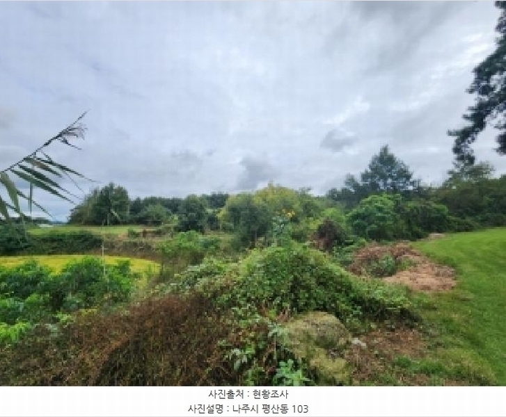 2025타경33903 전라남도 나주시 평산동 103 농지 경매 이미지