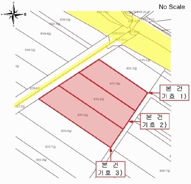 2025타경34366 광주광역시 남구 이장동 835-5 농지 경매 이미지