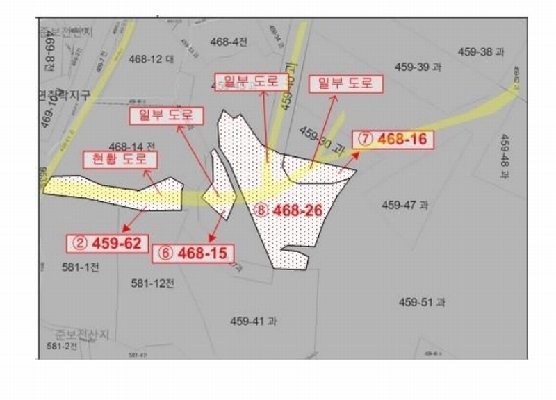 2025타경34432 전라남도 화순군 동면 복암리 468-16 농지 경매 이미지