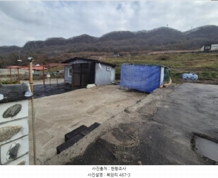 2025타경34432 전라남도 화순군 동면 복암리 467-3 대지 경매 이미지