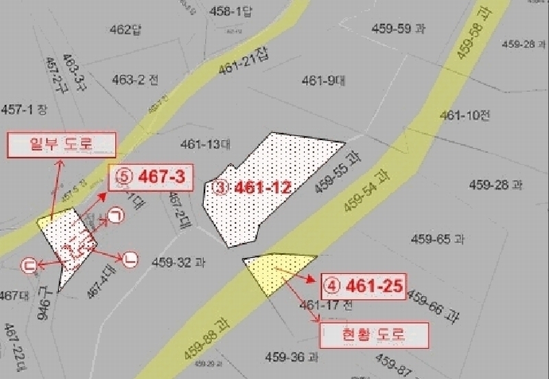 2025타경34432 전라남도 화순군 동면 복암리 467-3 대지 경매 이미지