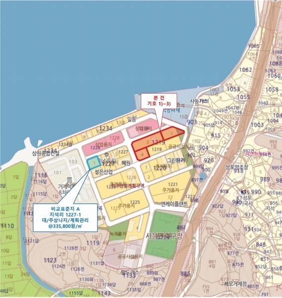 2025타경451 경상남도 거제시 사등면 지석리 1219-4 대지 경매 이미지