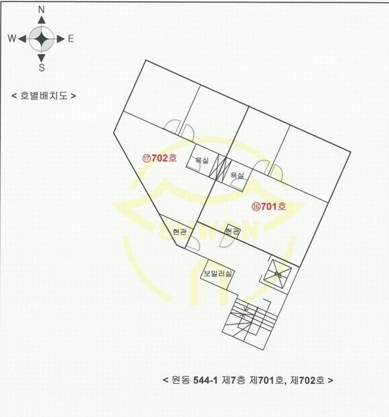 2024타경10623 경기도 오산시 밀머리로 50, 구분건물 7층 702호 오피스텔 경매 이미지