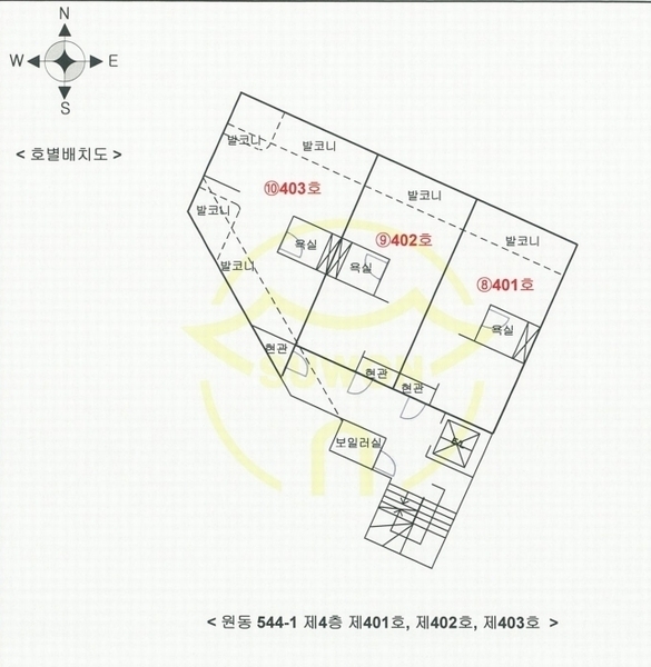 2024타경10623 경기도 오산시 밀머리로 50, 구분건물 4층 401호 다세대(빌라)[공급11평형] 경매 이미지