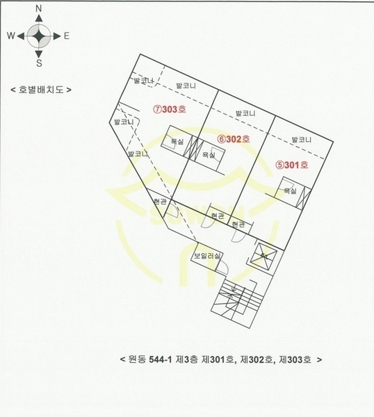 2024타경10623 경기도 오산시 밀머리로 50, 구분건물 3층 301호 다세대(빌라)[공급11평형] 경매 이미지