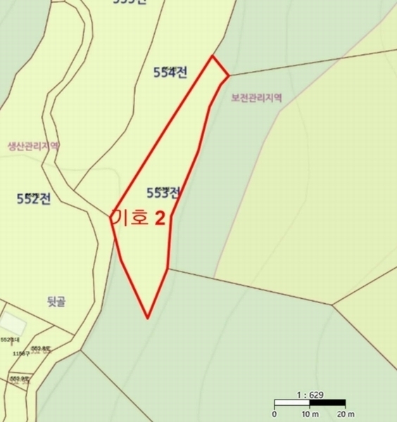 2024타경90629 경기도 용인시 처인구 이동읍 서리 553 농지 경매 이미지