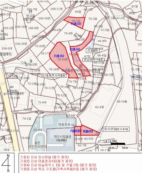 2025타경725 전라남도 여수시 율촌면 조화리 70-14 농지 경매 이미지