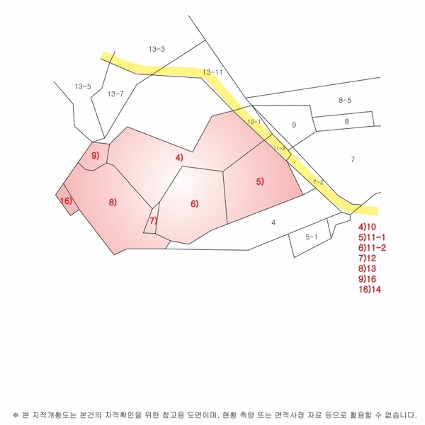 2025타경10332 강원특별자치도 양양군 손양면 도화리 10 농지 경매 이미지