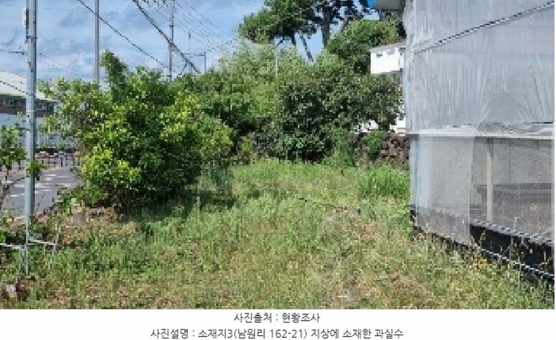 2025타경8299 제주특별자치도 서귀포시 남원읍 남원리 162-21 근린시설 경매 이미지