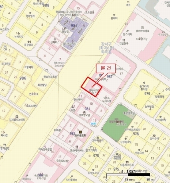 2025타경9387 서울특별시 강서구 화곡로 288, 엠제이타운 11층 1105호 오피스텔 경매 이미지