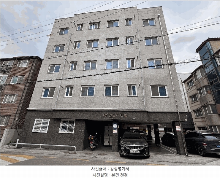 2025타경9440 서울특별시 금천구 독산로50마길 5, 한솔시티빌 4층 403호 다세대(빌라)[공급9평형] 경매 이미지