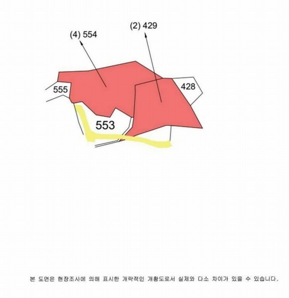 2025타경100218 경상북도 영주시 장수면 갈산리 429 대지 경매 이미지