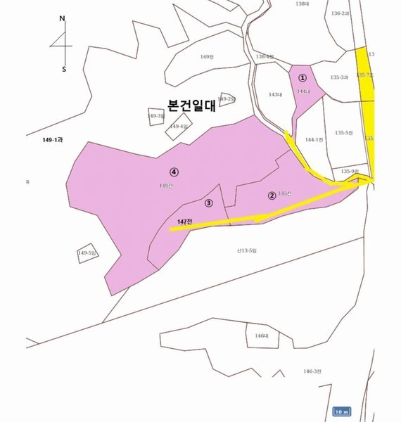 2025타경100312 경상북도 영주시 풍기읍 욱금리 145 농지 경매 이미지